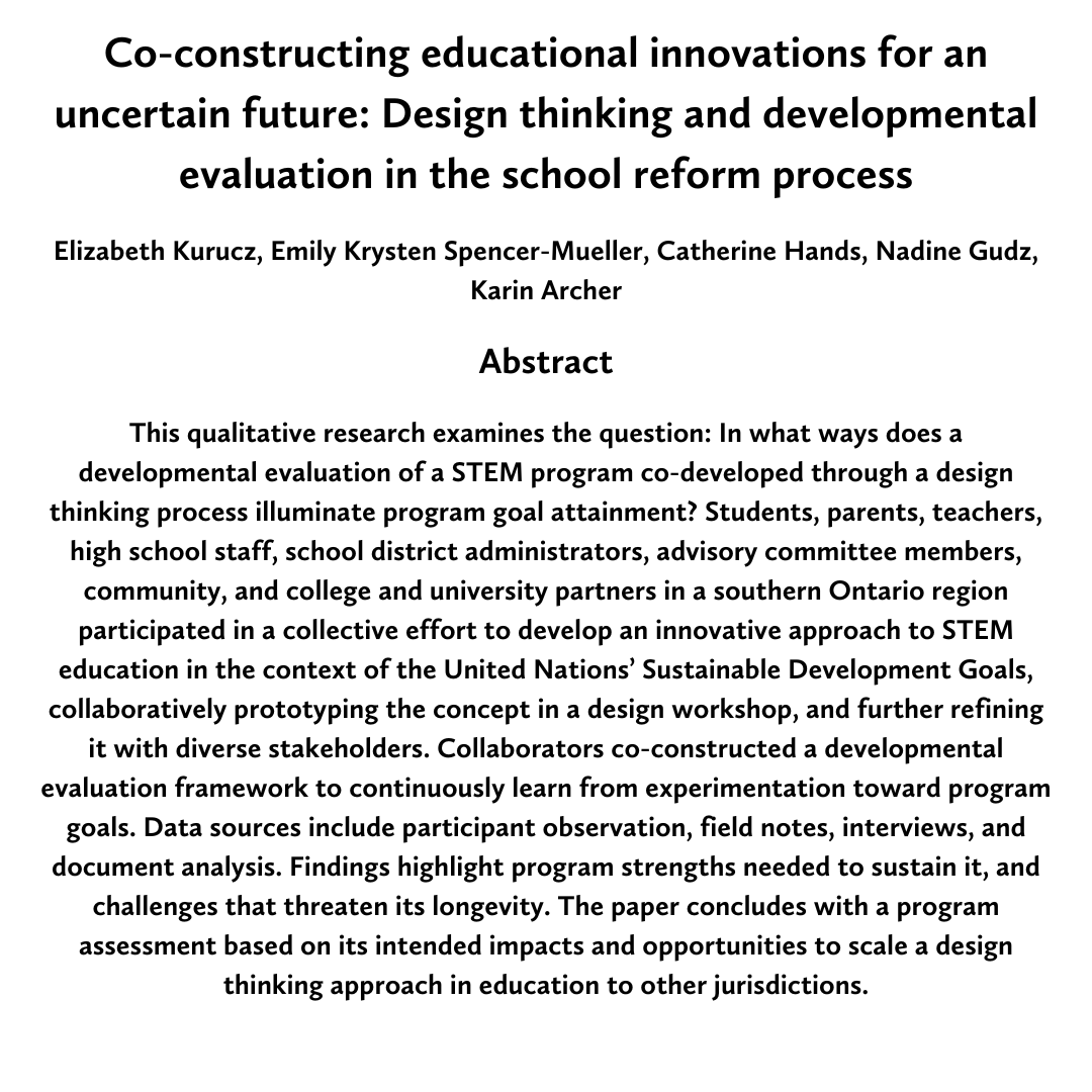 New publication by Emily Krysten Spencer-Mueller