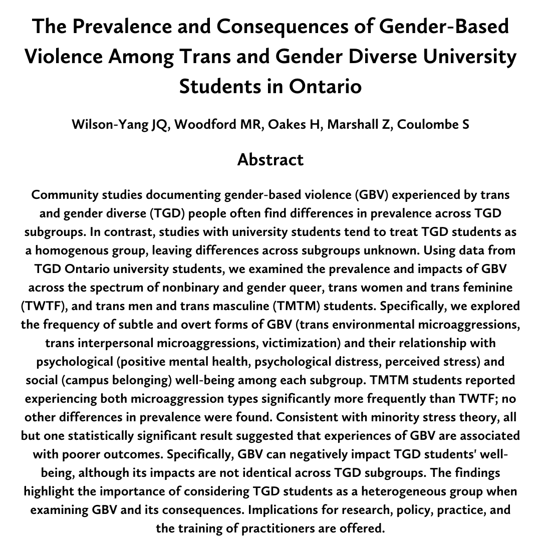 New publication by Dr. Michael Woodford