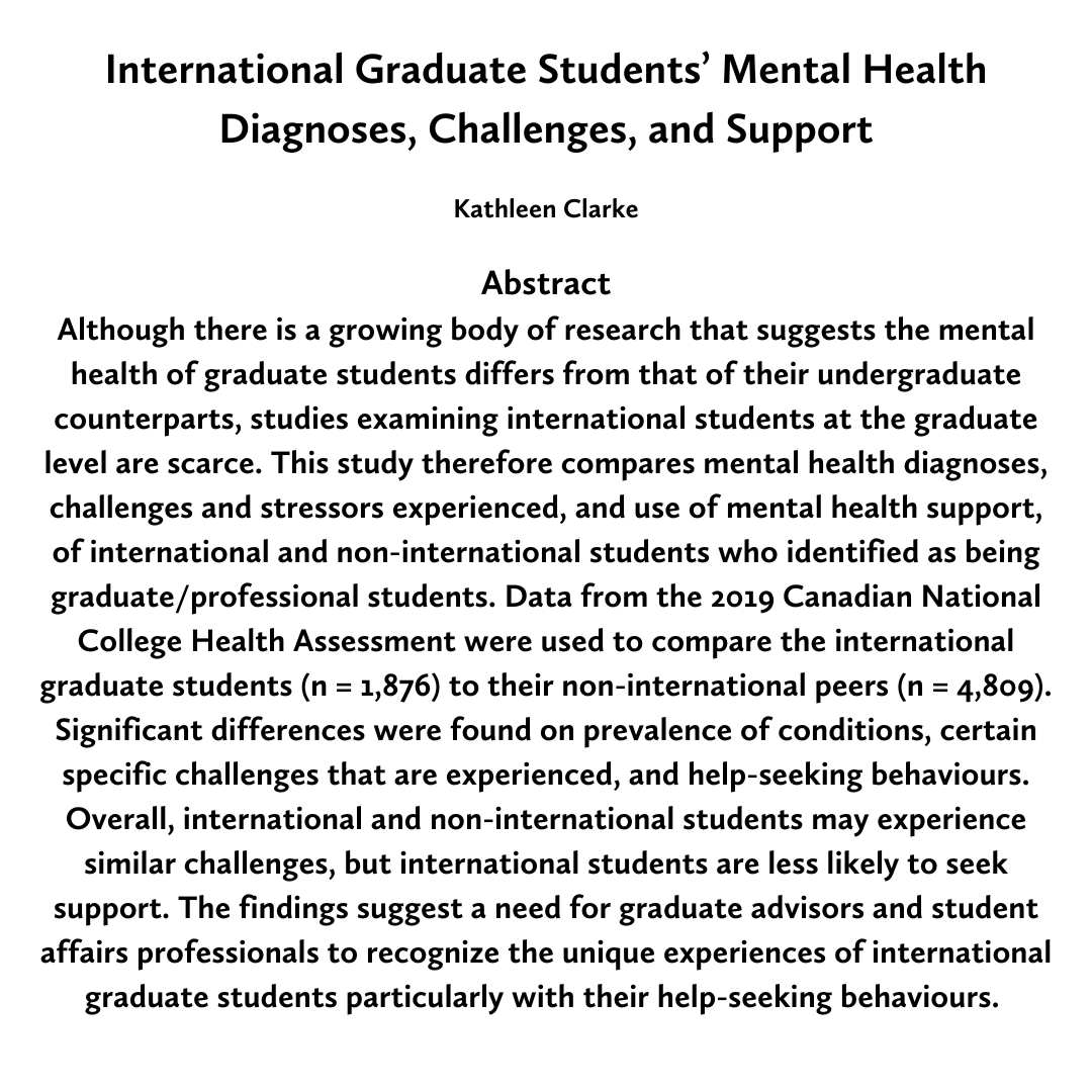 New publication by Dr. Kathleen Clarke