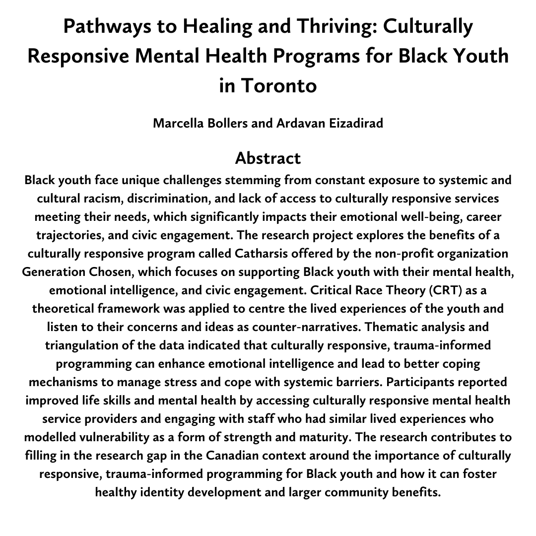 New publication by Dr. Ardavan Eizadirad