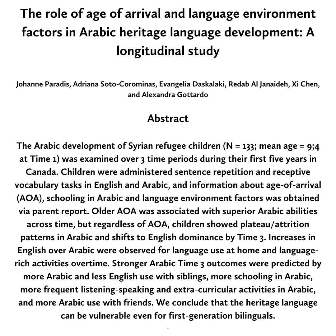 New publication by Dr. Alexandra Gottardo